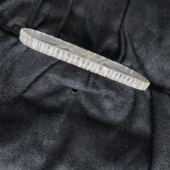 1940s The Meeker Company 100% Virgin Wool Maxi Clutch Lucite Clasp Gently Used - Picture 5 of 12